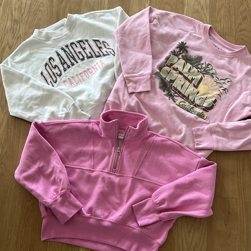 Abercrombie Sweatshirts, 9-10